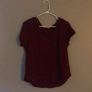 Old Navy magenta tee